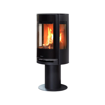 Vedeldad kamin Aduro 9.3 LUX med panoramaglas