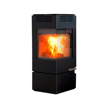 Vedeldad kamin Aduro 12 med stor glasruta