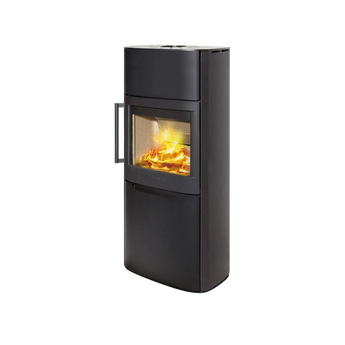 WIKING Pala 6 fristående kamin med glaslucka och synlig eld